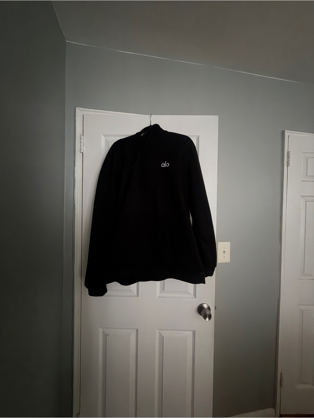 ALO inspired Yoga  Black hoodie Sweatshirt